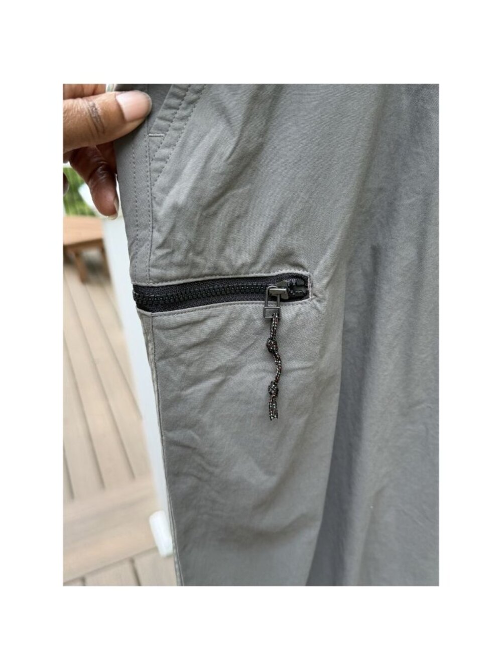 REI Stratus Gray Trailmade Pants Sz.42 NWT - Picture 3 of 6